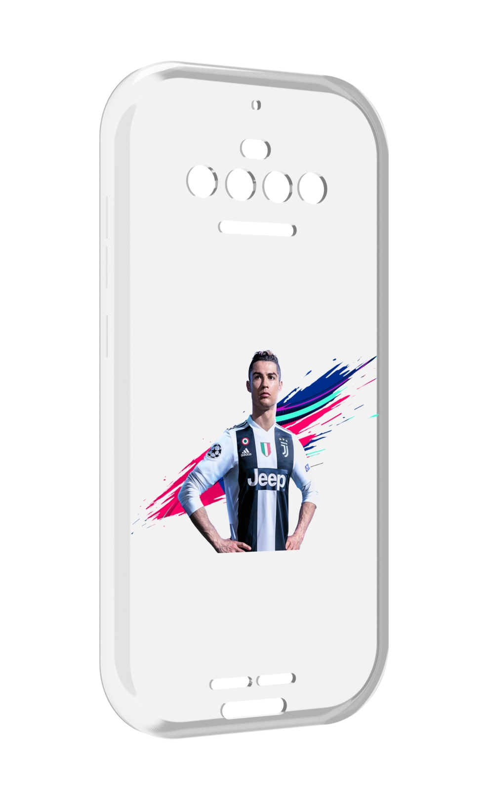 

Чехол MyPads fifa-Криштиану-Роналду мужской для Oukitel F150 R2022, Прозрачный, Tocco