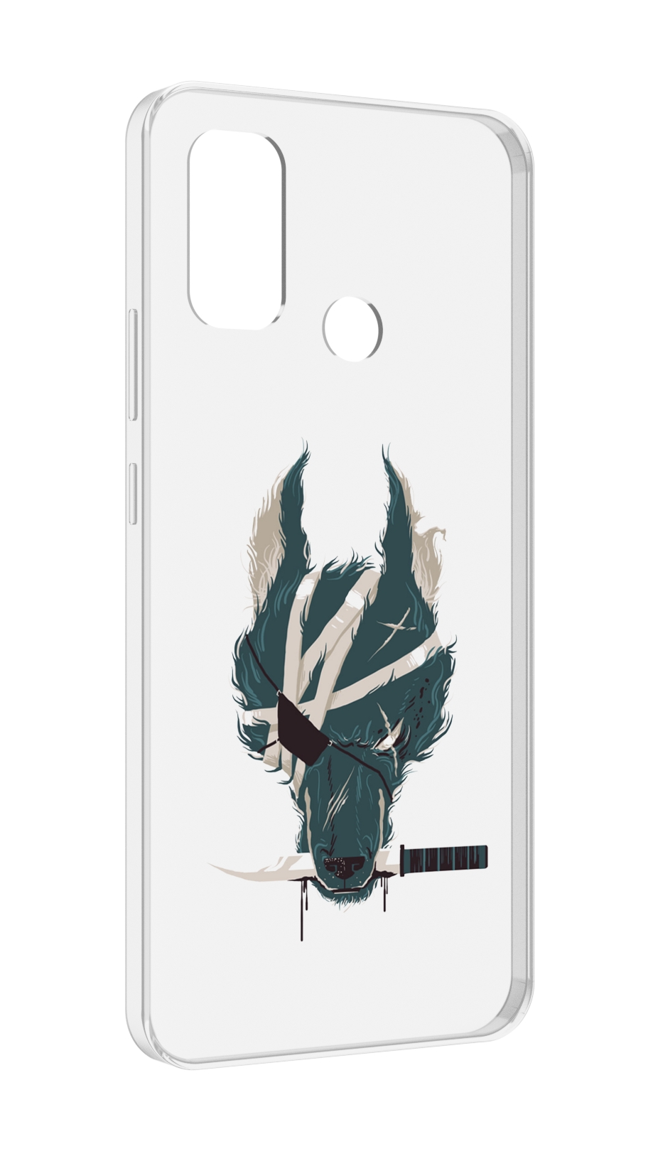 

Чехол MyPads волк-разбойник для UleFone Note 10P/Note 10, Прозрачный, Tocco