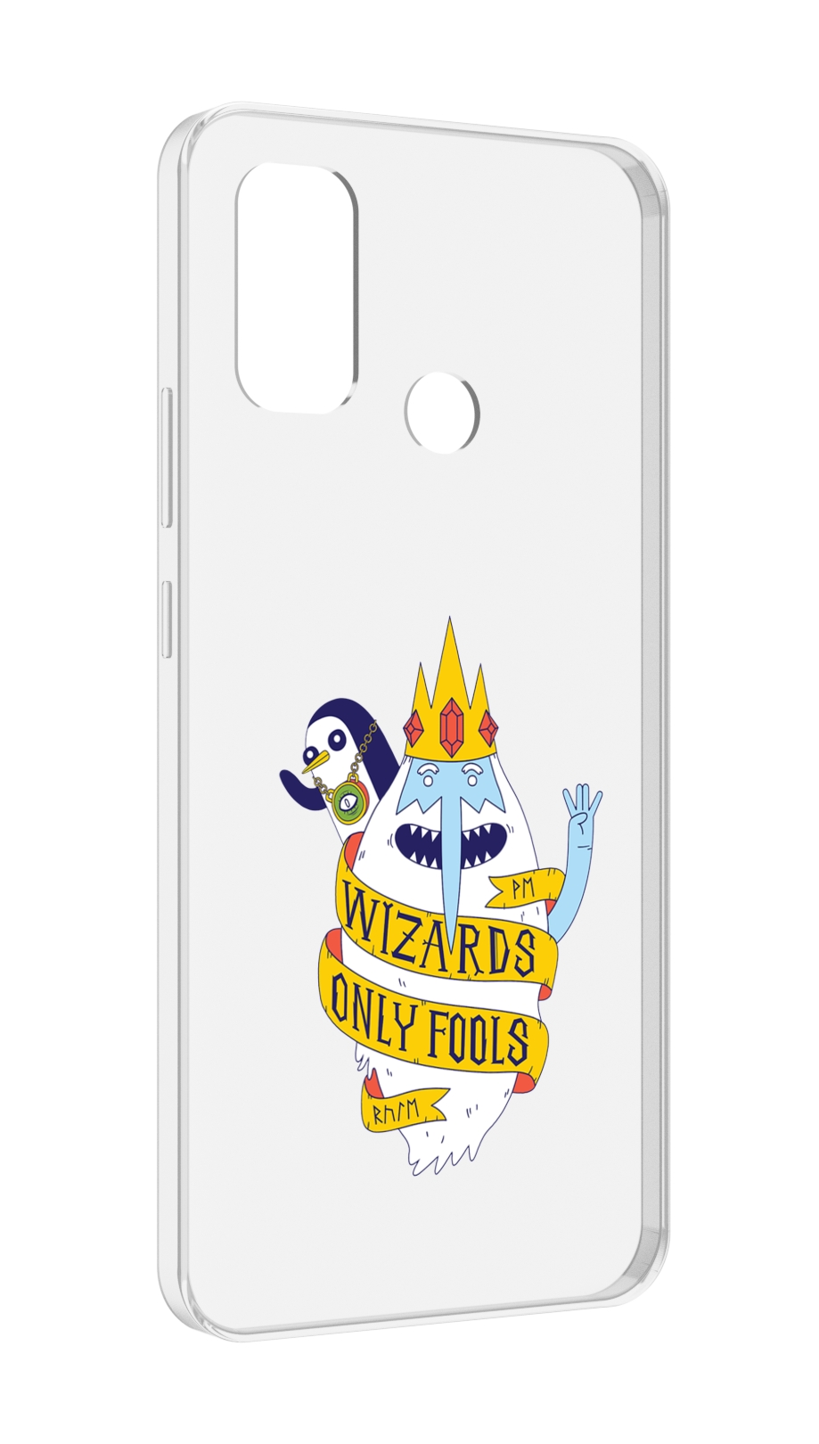 

Чехол MyPads время приключений снежный король для UleFone Note 10P/Note 10, Прозрачный, Tocco