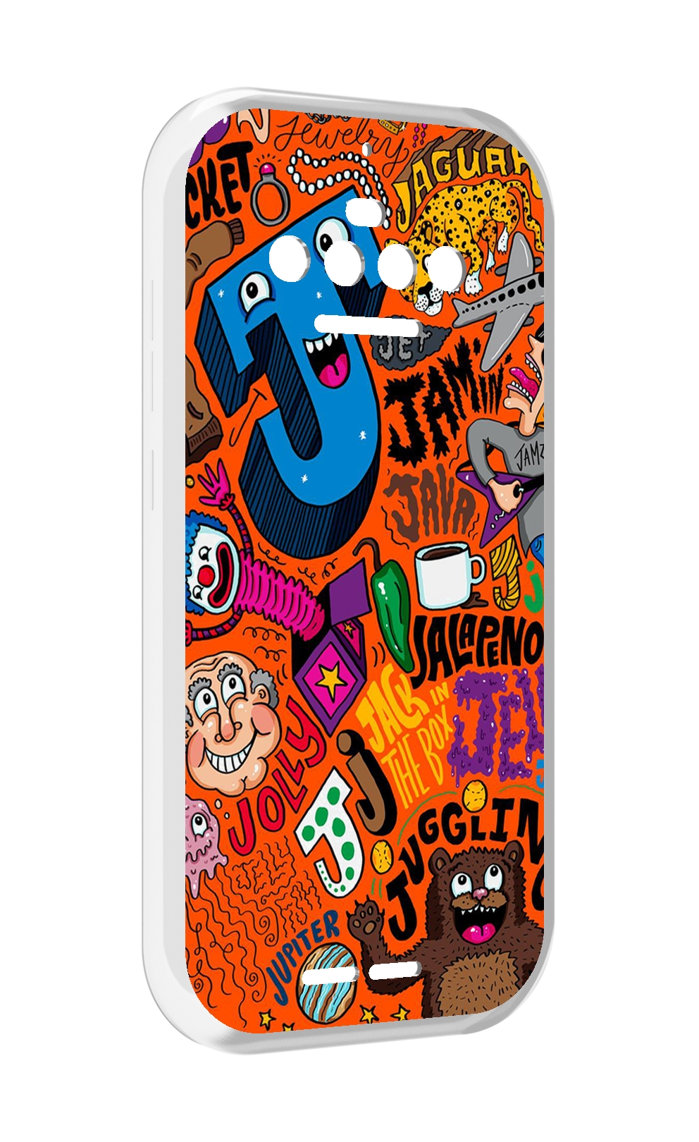 

Чехол MyPads funky-decor для Oukitel F150 R2022, Прозрачный, Tocco