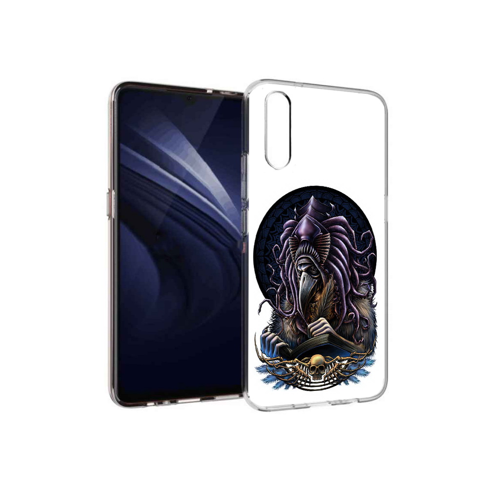 

Чехол MyPads Tocco для Vivo V17 Neo умный ворон (PT226959.388.650), Прозрачный, Tocco