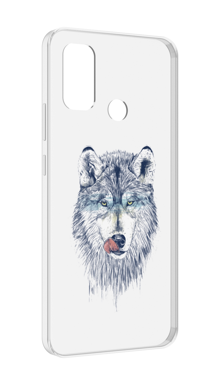 

Чехол MyPads голодгый волк для UleFone Note 10P/Note 10, Прозрачный, Tocco