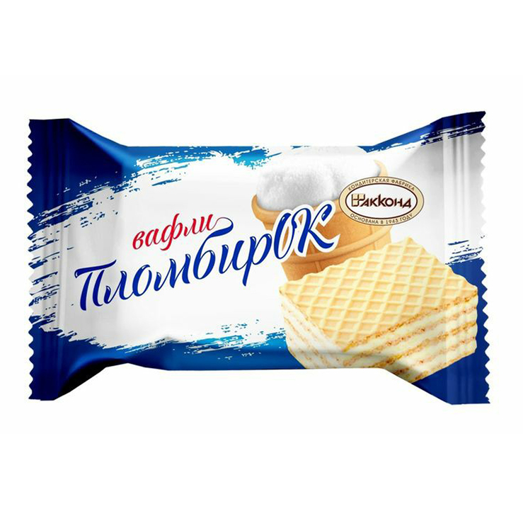 

Вафли Акконд с вареным сгущенным молоком