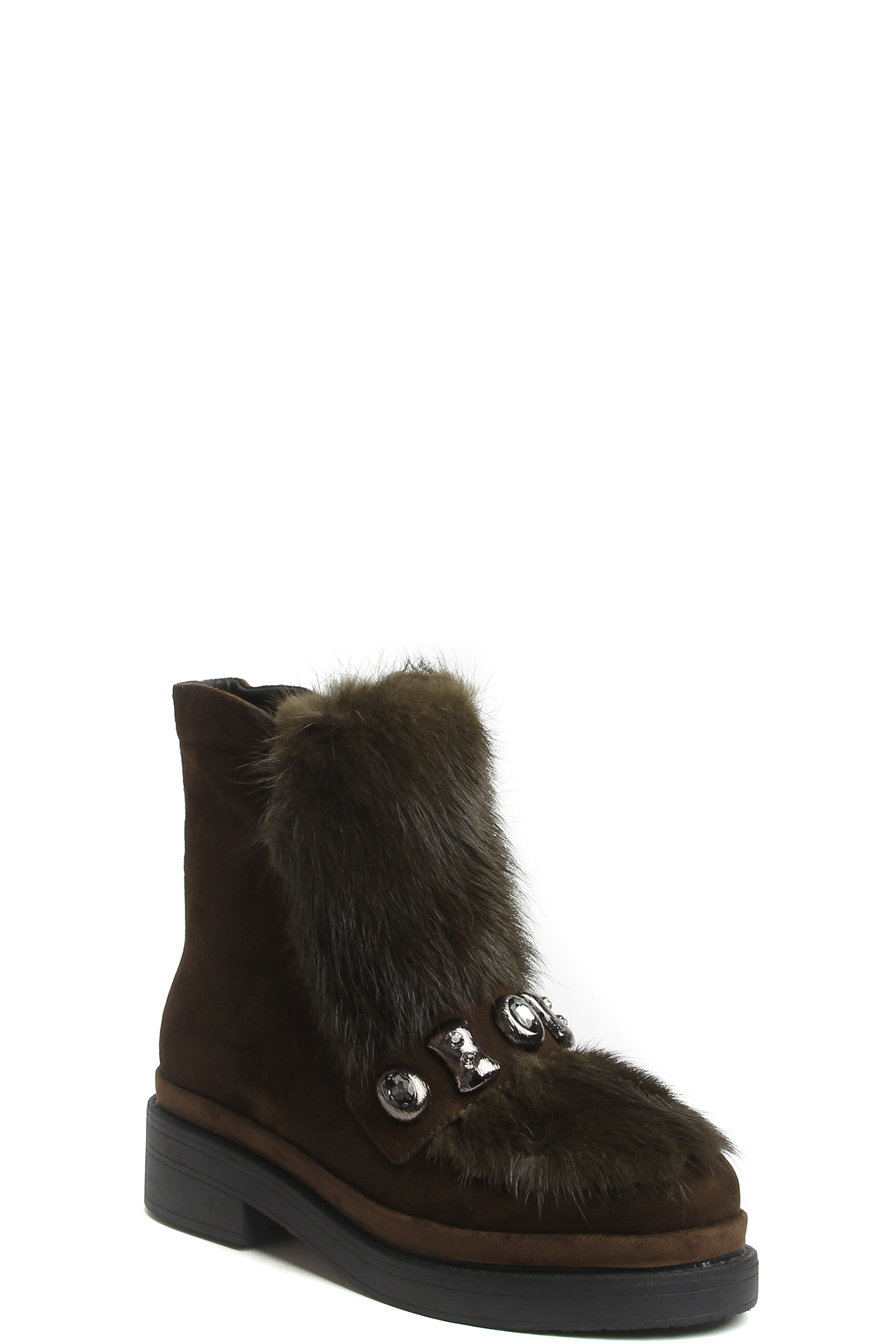 

Полусапоги женские Milana 1822463 хаки 36 RU, 1822463