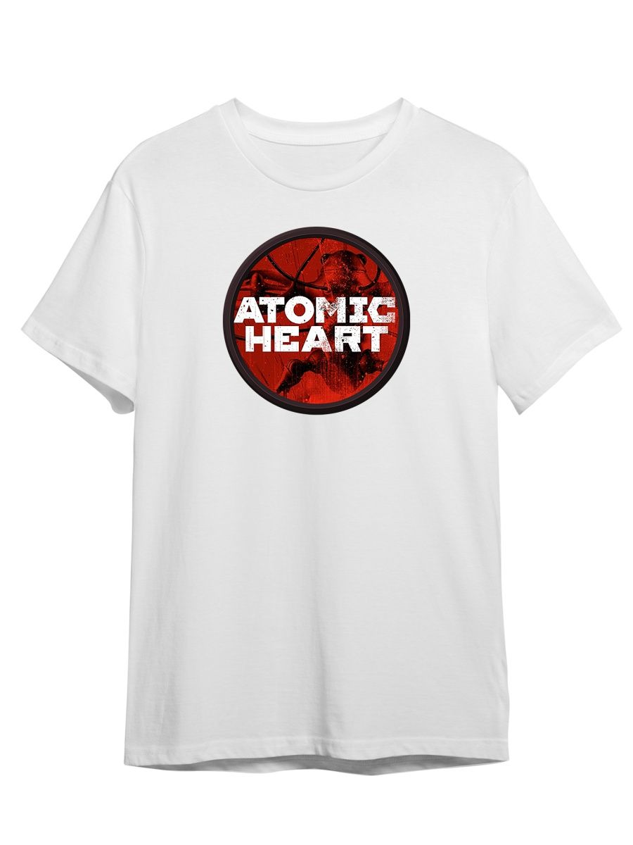 

Футболка унисекс Каждому Своё Atomic heart/Атомное сердце GMAT3 белая 2XL, Белый, "Atomic heart/Атомное сердце" GMAT3