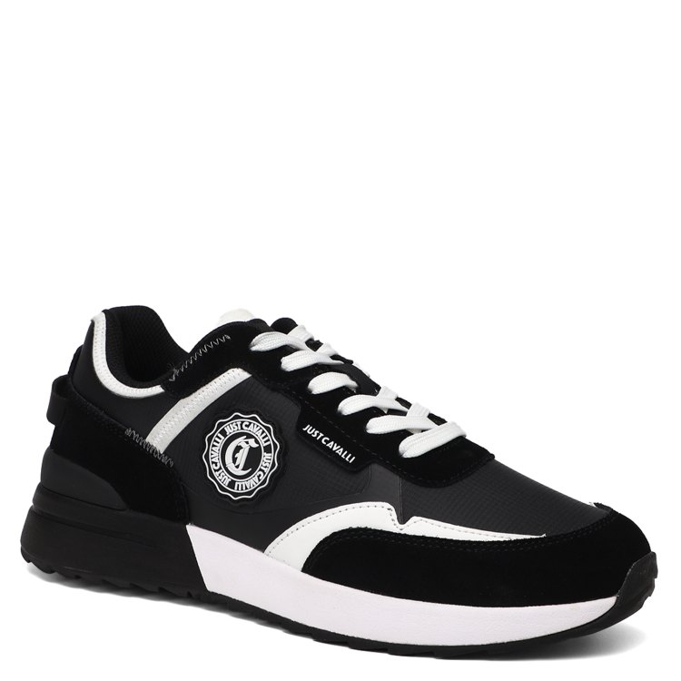 

Кроссовки мужские Just Cavalli 76QA3SD6 черные 41 EU, Черный, 76QA3SD6