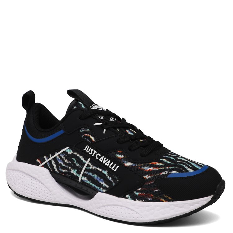 

Кроссовки мужские Just Cavalli 76QA3SH8 черные 44 EU, Черный, 76QA3SH8