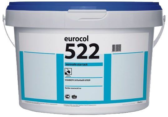 фото Forbo eurocol 522 eurosafe star tack клей для покрытий из пвх морозостойкий (13кг)