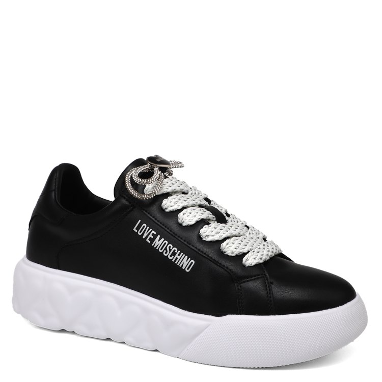 

Кроссовки женские Love Moschino JA15554G SS24 черные 39 EU, Черный, JA15554G SS24