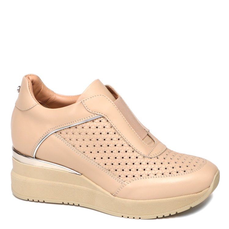 

Кроссовки женские Kelton AJ4118 бежевые 37 EU, Бежевый, AJ4118