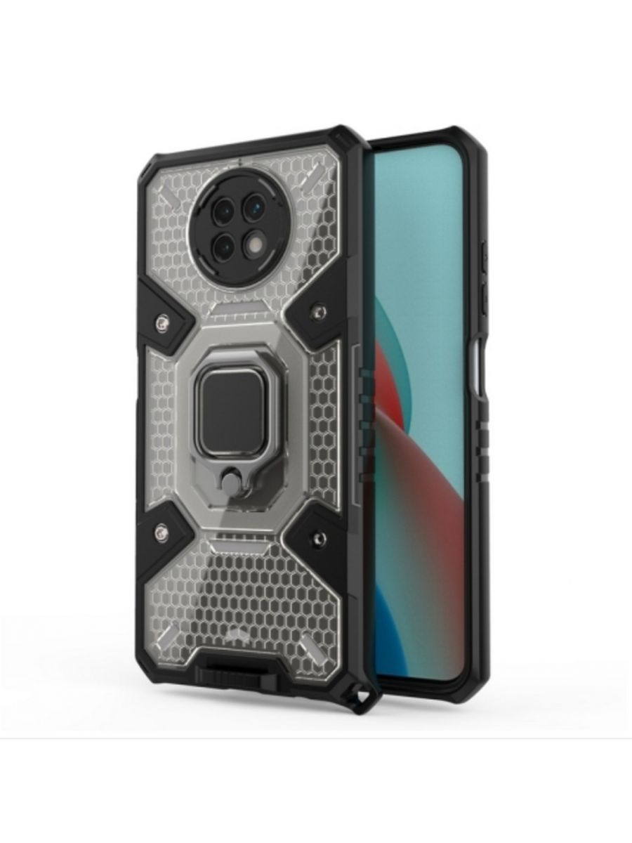 

Чехол Space для смартфона Xiaomi Redmi Note 9T Прозрачный
