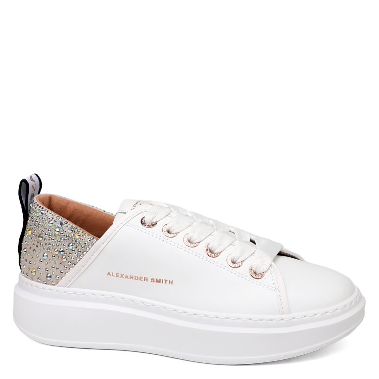 

Кеды женские Alexander Smith WYW 05 белые 38 EU, Белый, WYW 05