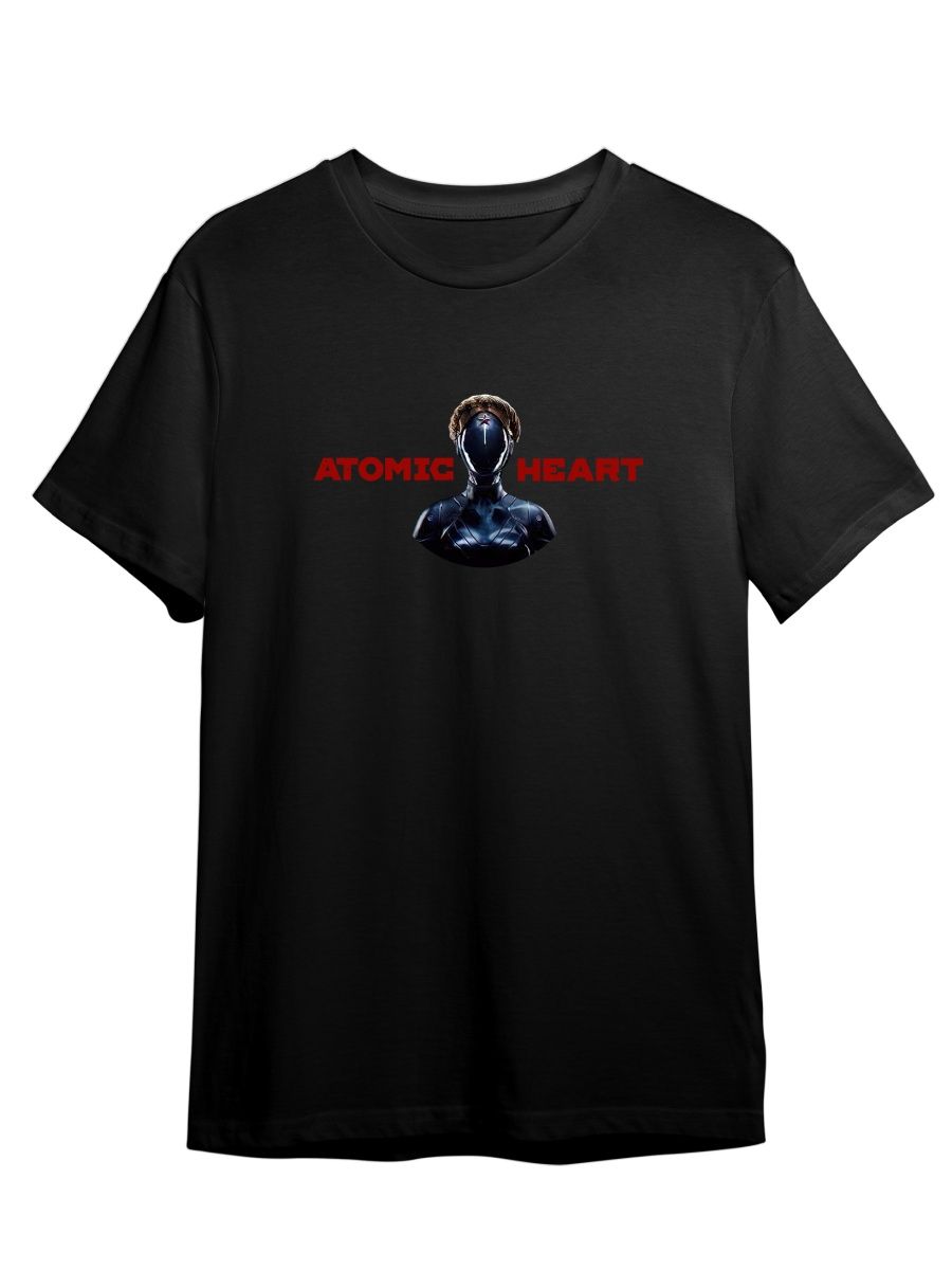 

Футболка унисекс Каждому Своё Atomic heart/Атомное сердце GMAT5 черная XS, Черный, "Atomic heart/Атомное сердце" GMAT5