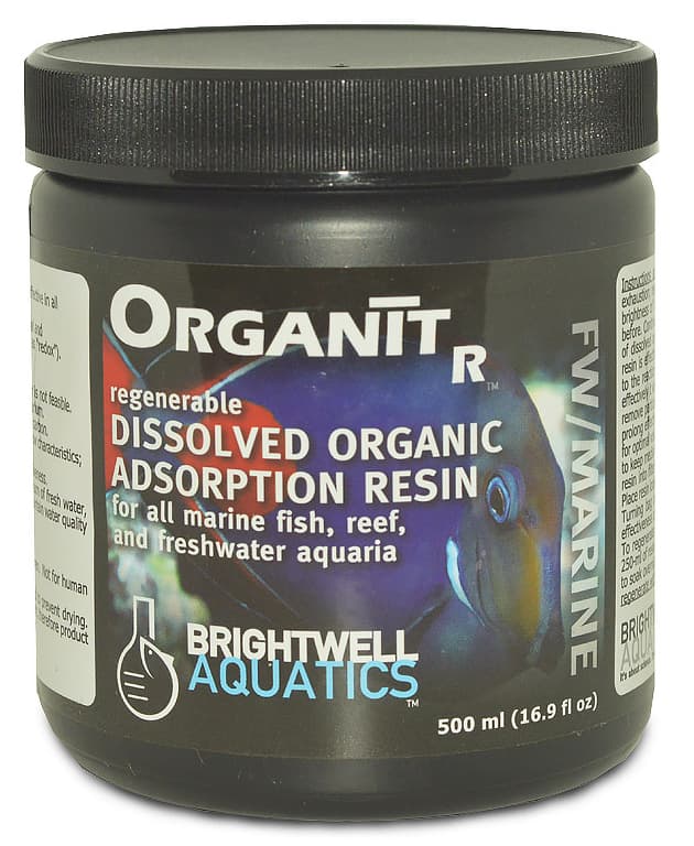 

Регенерируемая адсорбционная смола Brightwell Aquatics OrganitR, 500 мл