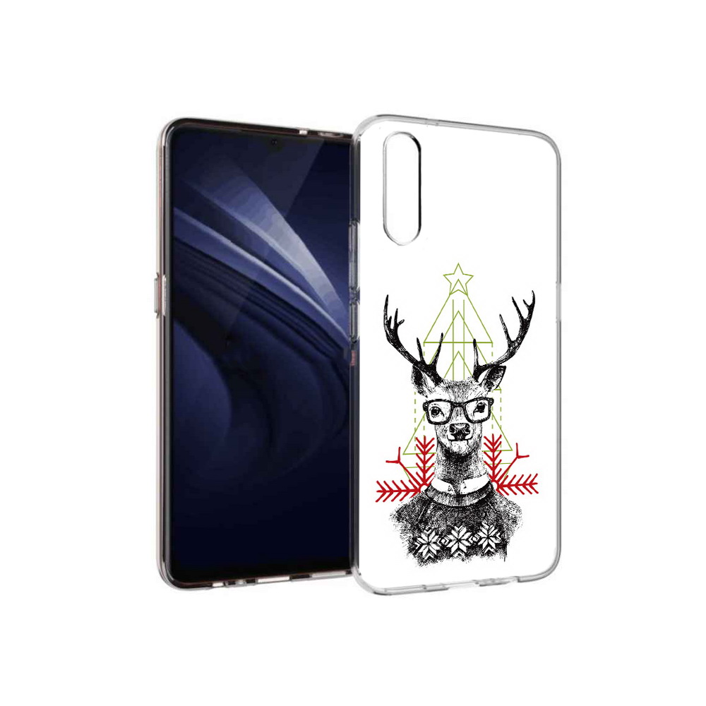 

Чехол MyPads Tocco для Vivo V17 Neo умный олень (PT226959.388.652), Прозрачный, Tocco