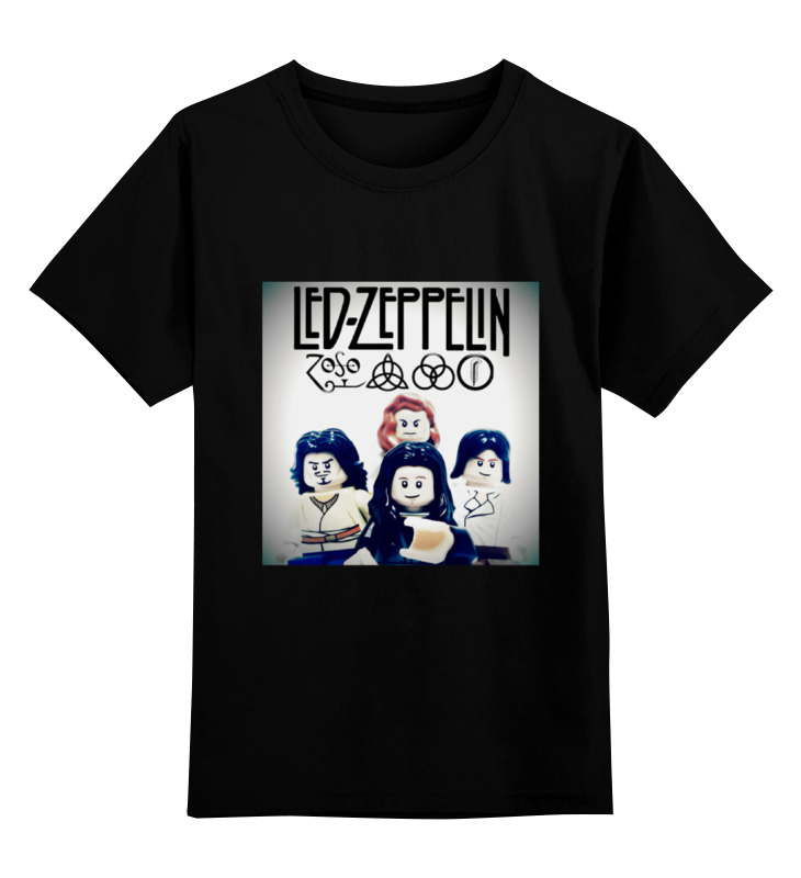 

Футболка детская Printio Led zeppelin - toys цв. черный р. 152, Led zeppelin - toys