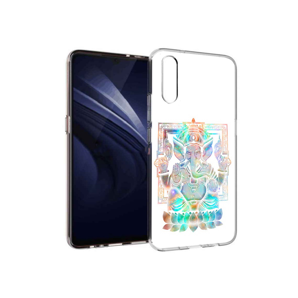 

Чехол MyPads Tocco для Vivo V17 Neo умный слон (PT226959.388.654), Прозрачный, Tocco