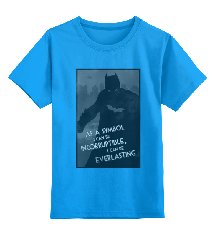 

Футболка детская Printio Batman begins цв. голубой р. 152, Batman begins