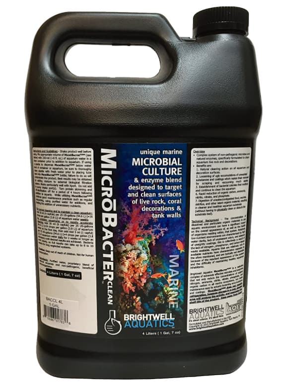 

Бактериальная смесь для очищения камней Brightwell Aquatics MicroBacter Clean, 4 л