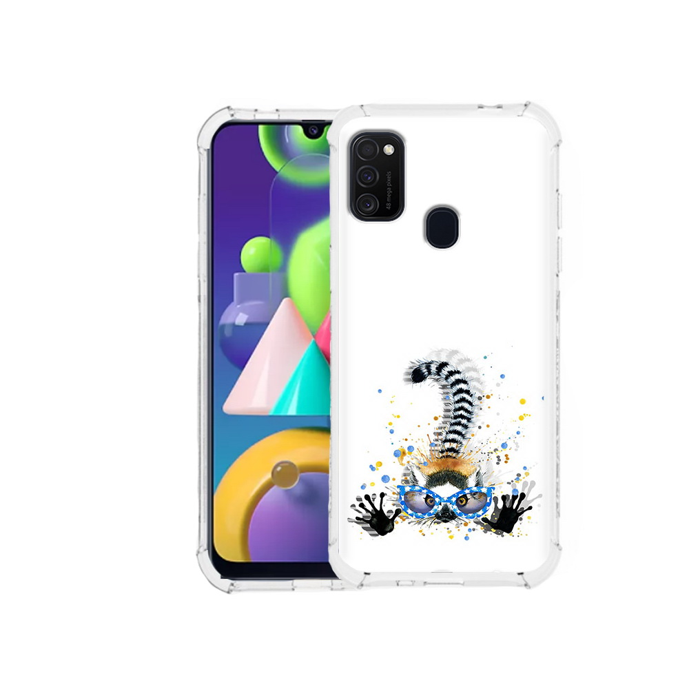 

Чехол MyPads Tocco для Samsung Galaxy M21 лямур (PT147110.591.454), Прозрачный, Tocco