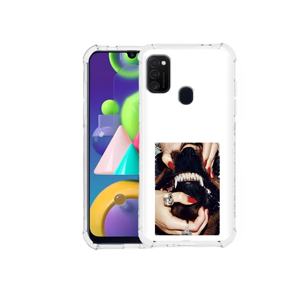 

Чехол MyPads Tocco для Samsung Galaxy M21 маникюр (PT147110.591.457), Прозрачный, Tocco