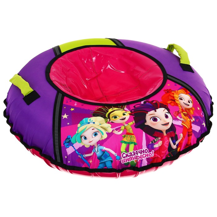 

Тюбинг Nika Сказочный патруль, ТБ190, диаметр чехла 95 см, тент оксфорд