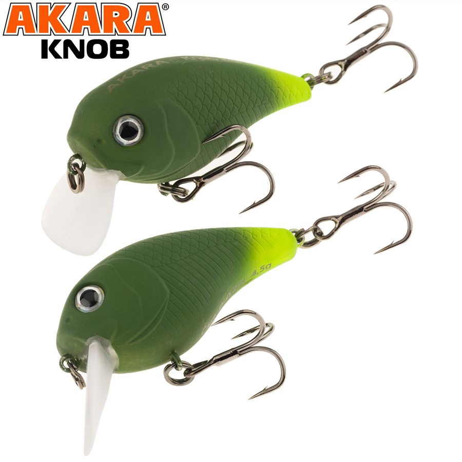 

Воблер Akara Knob 38F 4,5 гр A-228, Разноцветный, Knob