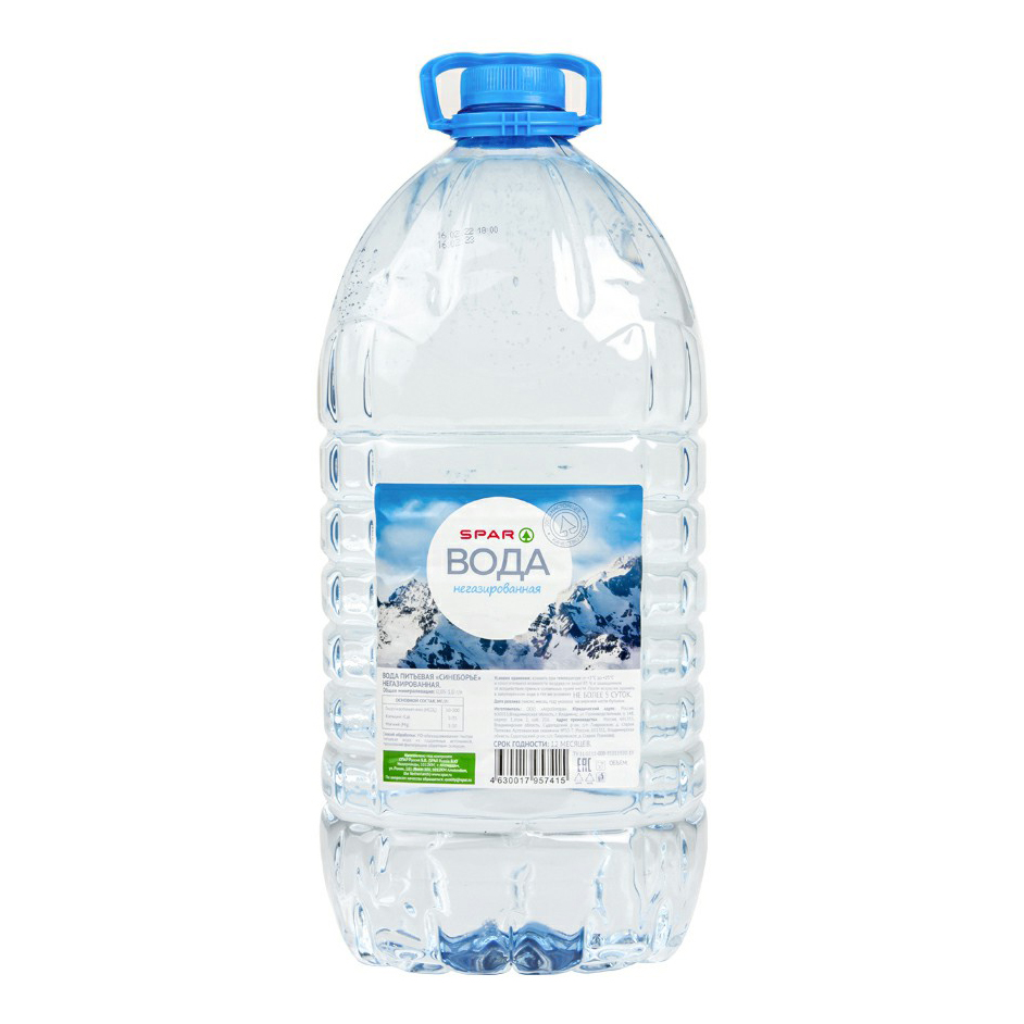 Вода питьевая Spar негазированная столовая 3 л