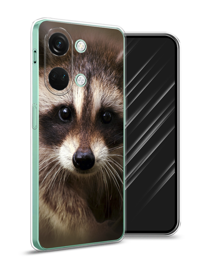 

Чехол Awog на OnePlus Nord 3 "Енот", Коричневый, 154050-1