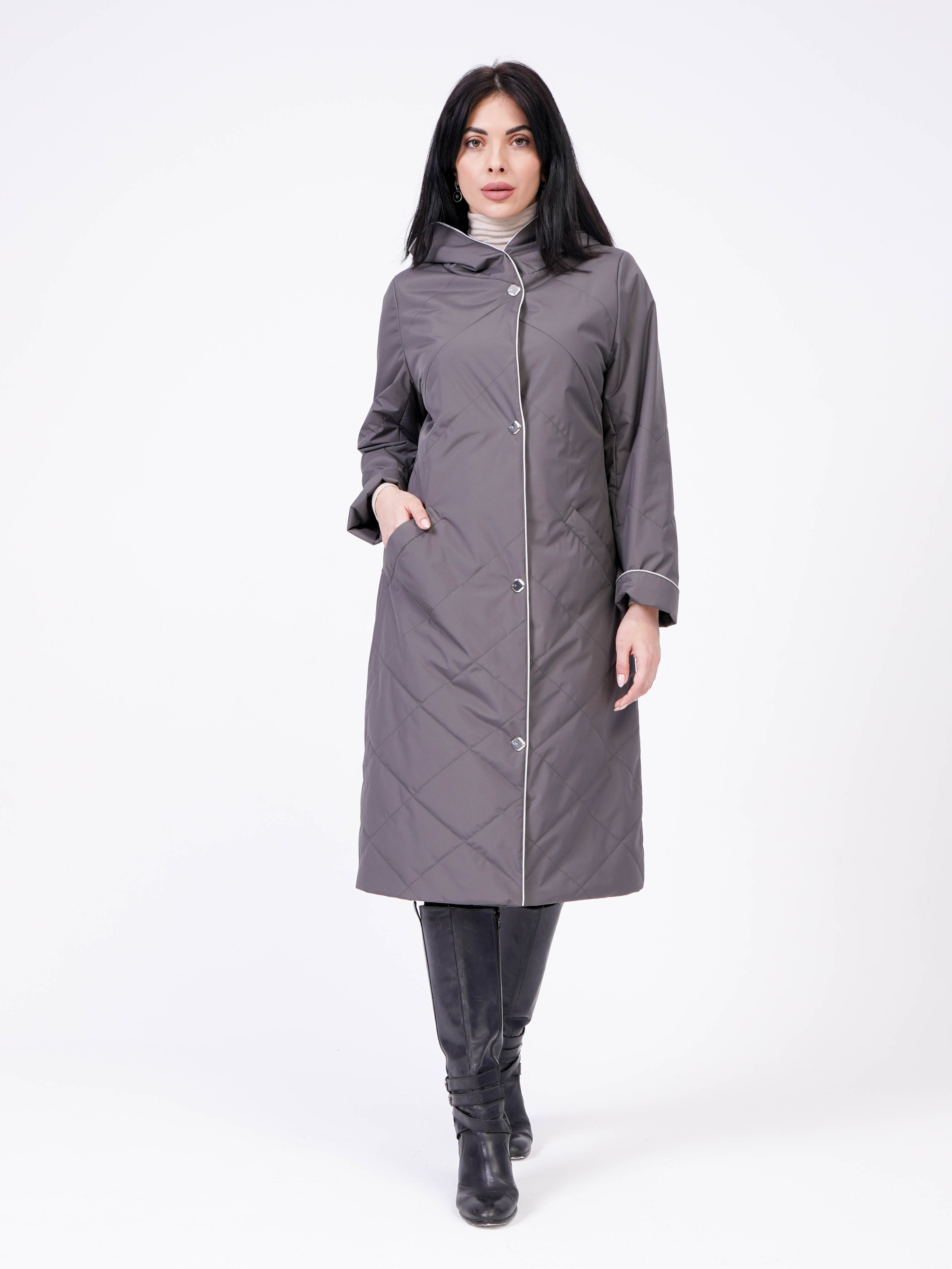

Пальто женское Maritta 27-3014-10 бежевое 38 EU, 27-3014-10