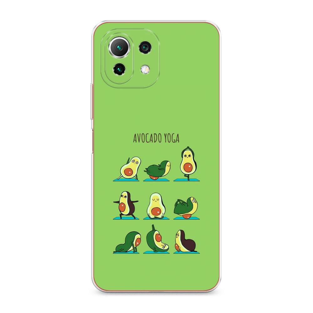 

Чехол Awog на Xiaomi Mi 11 Lite "Авокадо йога", Разноцветный, 310250-10