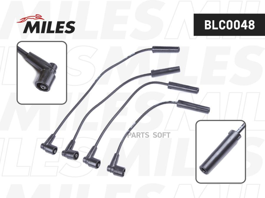 MILES BLC0048 Провода высоковольтные силиконовые ВАЗ 2107 инжектор BLC0048