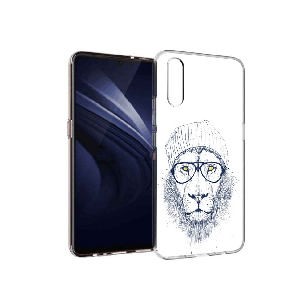 

Чехол MyPads Tocco для Vivo V17 Neo хиппи лев (PT226959.388.663), Прозрачный, Tocco