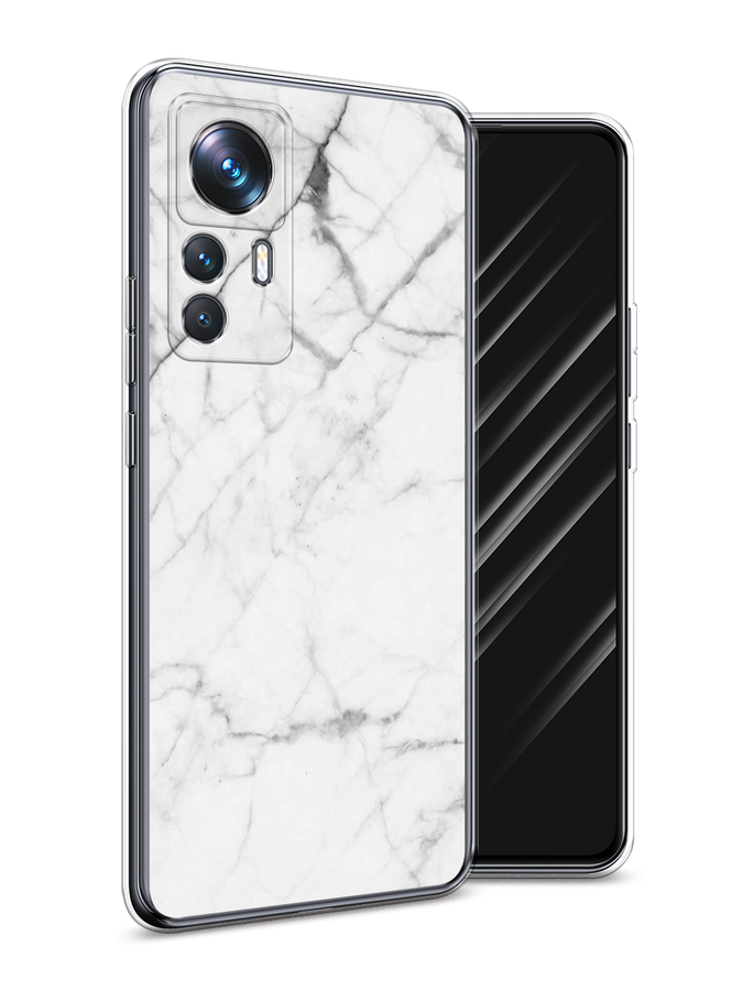 

Чехол Awog на Xiaomi 12T Pro / Сяоми 12T Про "Светлый мрамор", Серый