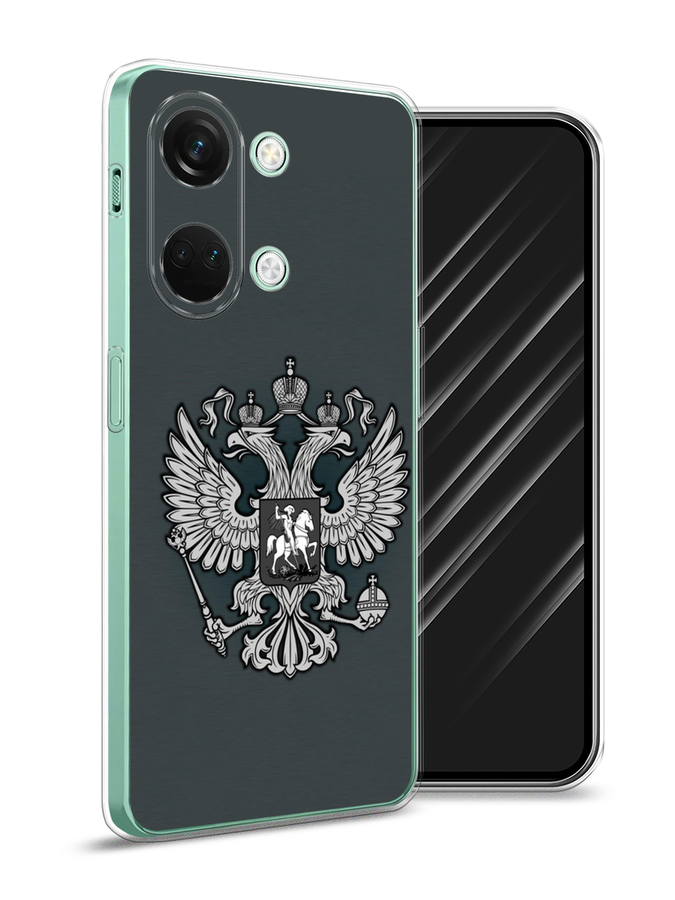 

Чехол Awog на OnePlus Nord 3 "Герб России серый", 154050-5