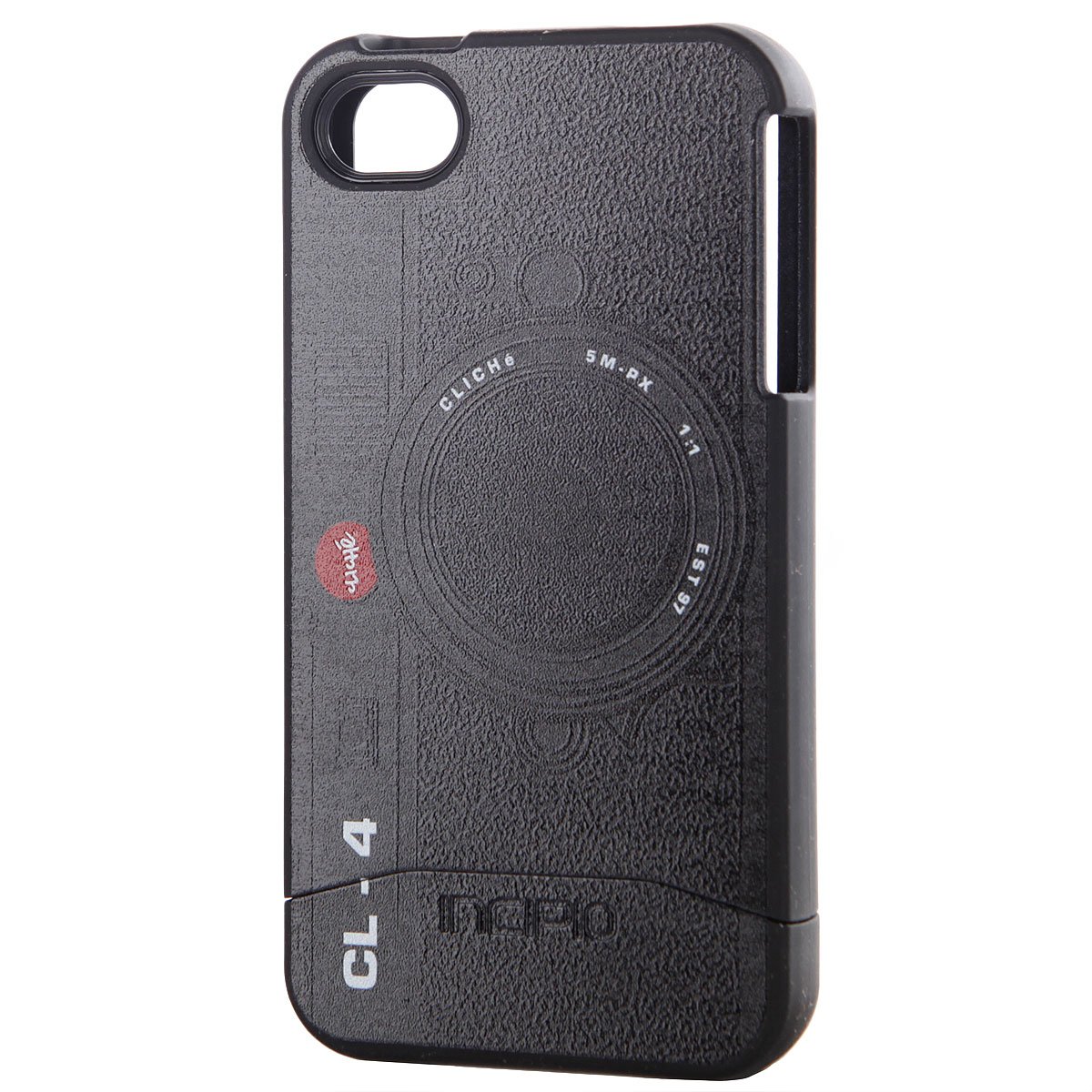 Чехол для айфона Cliche Camera Edge iPhone 4 Incipio Case black 1040₽