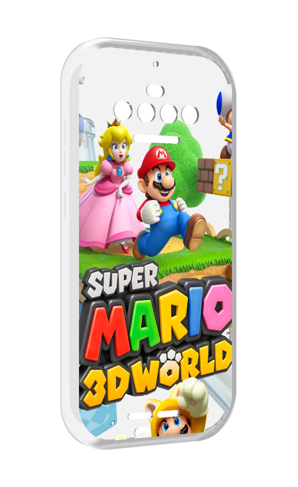 

Чехол MyPads Super Mario 3D World для Oukitel F150 R2022, Прозрачный, Tocco