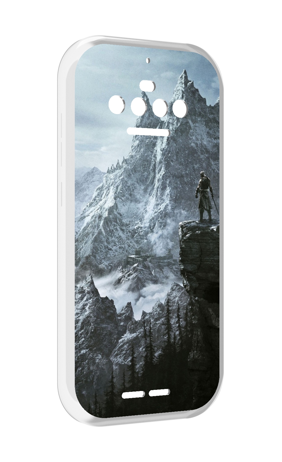 

Чехол MyPads The Elder Scrolls V Skyrim для Oukitel F150 R2022, Прозрачный, Tocco