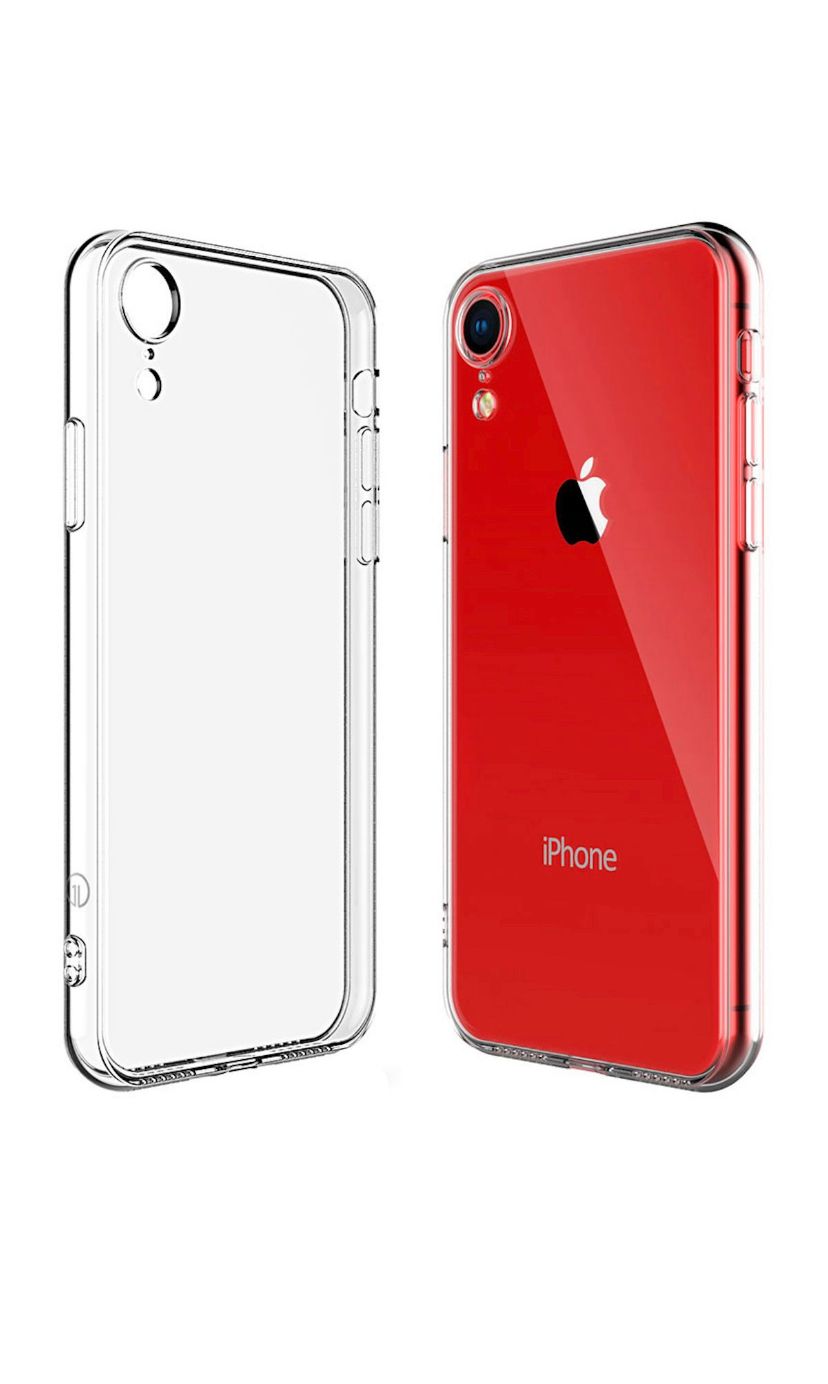 

Чехол для Apple IPhone Xr, прозрачный, силиконовый
