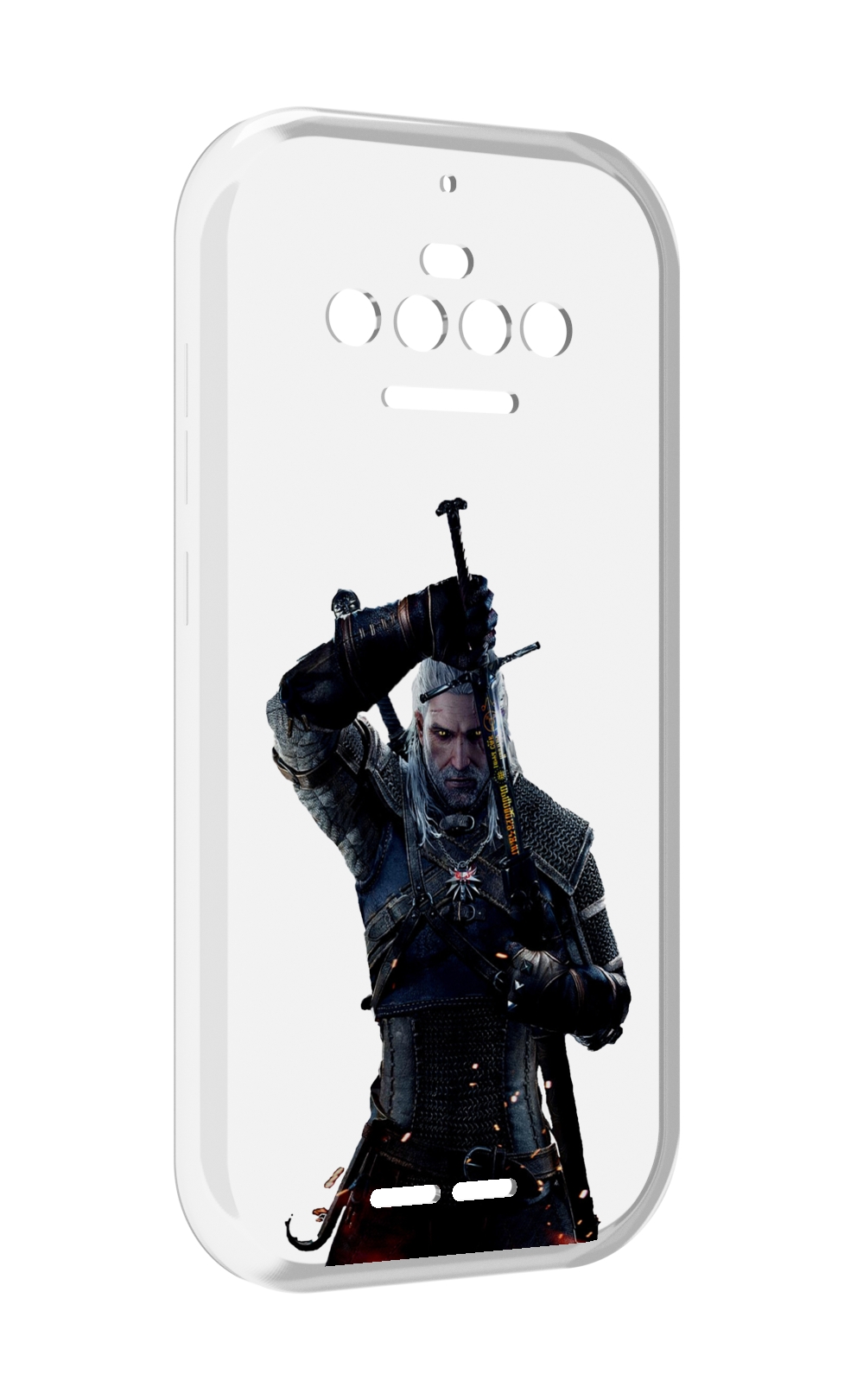 

Чехол MyPads The-Witcher-3-Ведьмак для Oukitel F150 R2022, Прозрачный, Tocco