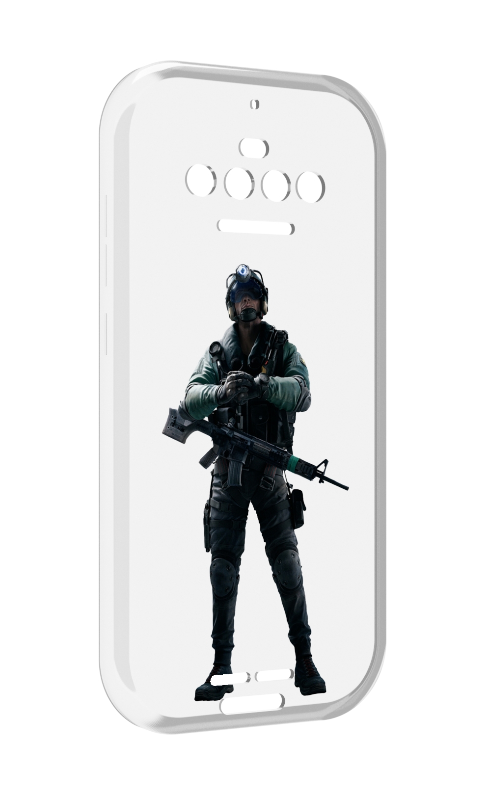 

Чехол MyPads Tom-Clancy's-Rainbow-Six-2 для Oukitel F150 R2022, Прозрачный, Tocco