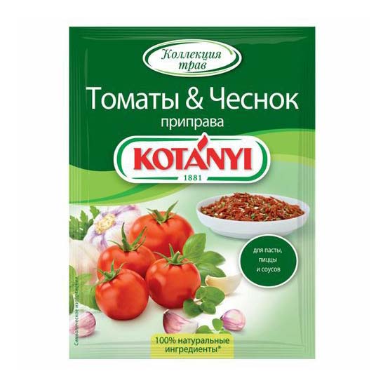 

Приправа Kotanyi Томаты & чеснок 20 г