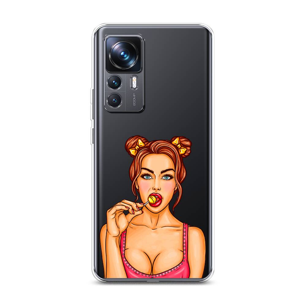 

Чехол Awog на Xiaomi 12T Pro / Сяоми 12T Про "Вкусный леденец", Бежевый;коричневый;розовый