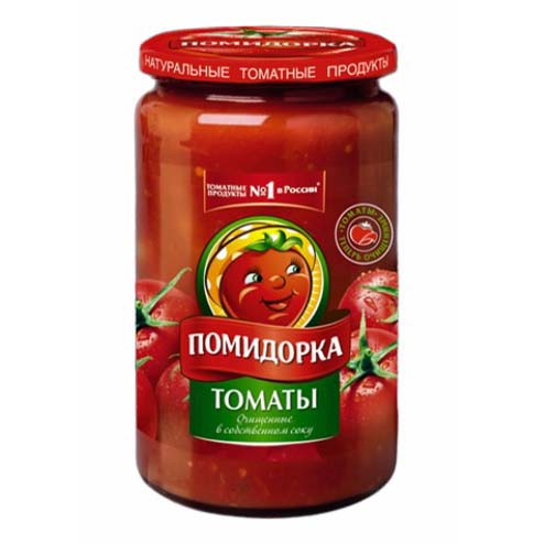 

Томаты Помидорка в собственном соку 720 г