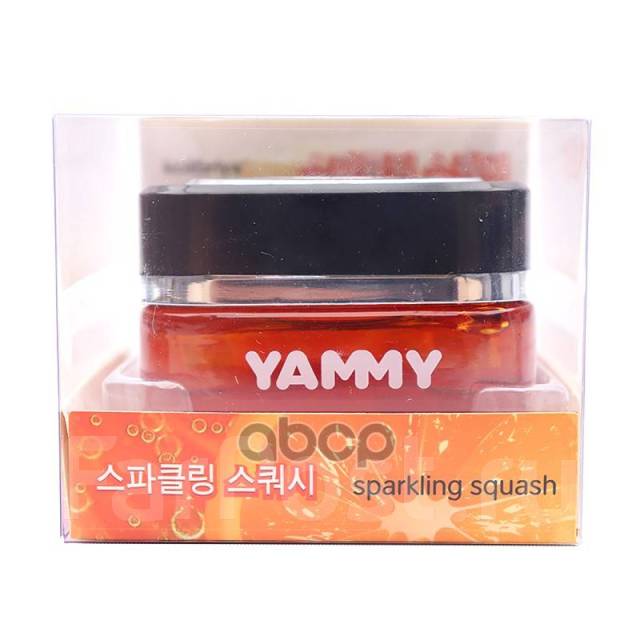 

Ароматизатор в машину YAMMY G018 Sparkling Squash, Черный;оранжевый