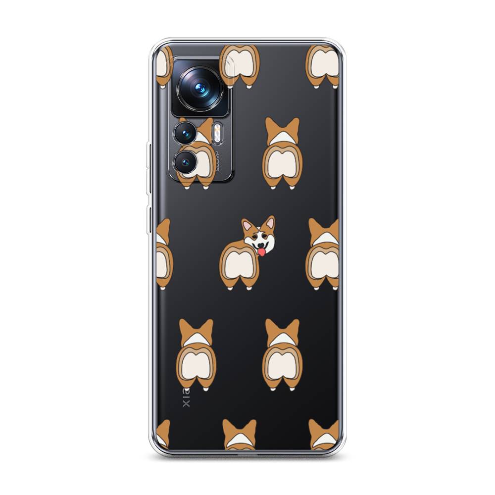 

Чехол Awog на Xiaomi 12T Pro / Сяоми 12T Про "Милый корги фон", Белый;бежевый;коричневый