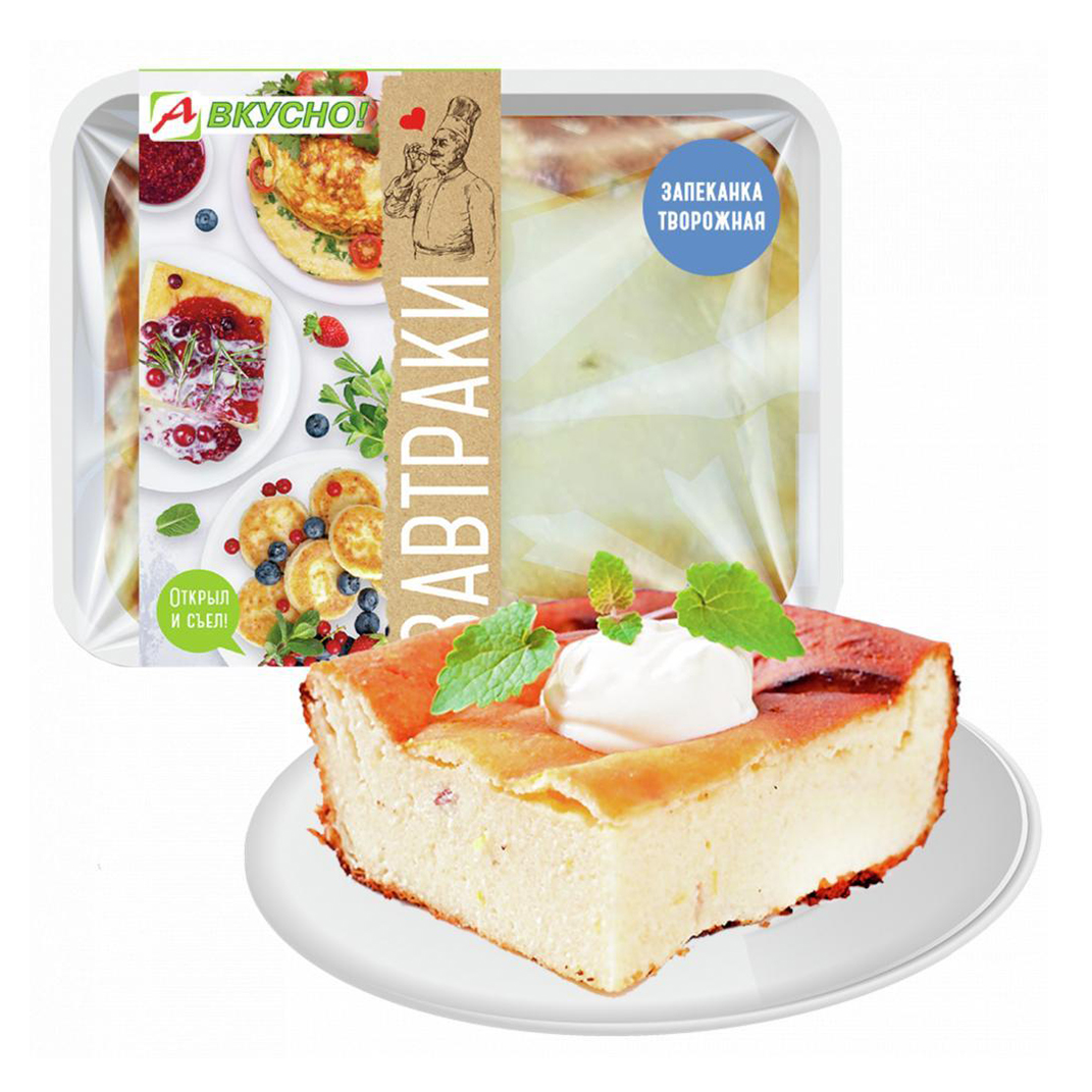

Запеканка А вкусно творожная ванильная СЗМЖ 300 г
