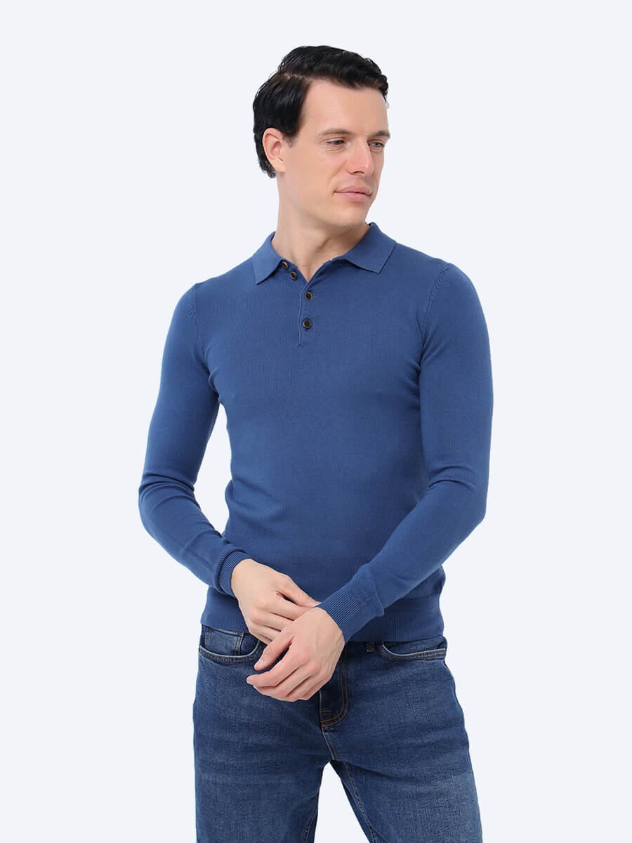 

Джемпер мужской Vitacci TM0105-05 синий 2XL, TM0105-05