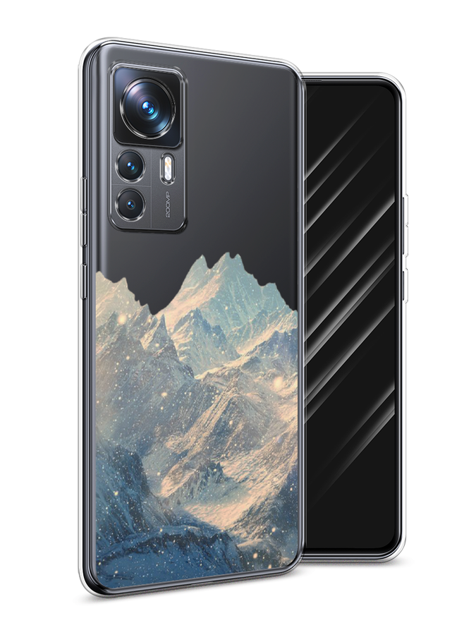 

Чехол Awog на Xiaomi 12T Pro / Сяоми 12T Про "Горы арт 2", Серый