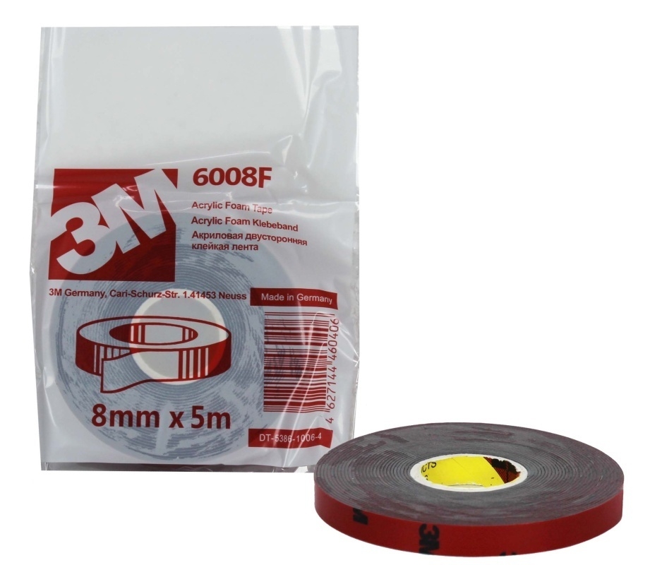 Двусторонняя клейкая лента 3М Original 8mmх5m красныйсерая основа 461₽